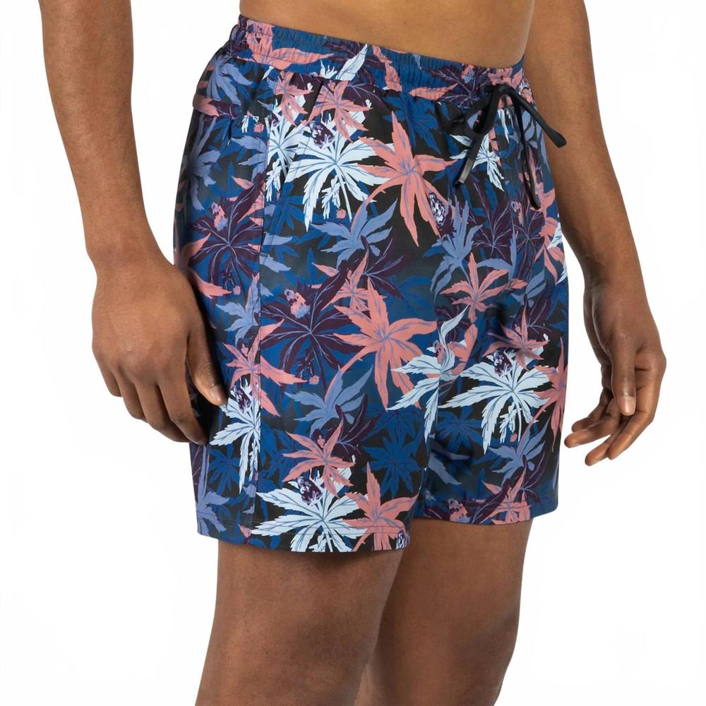 NEW BN3TH agua volley 2n1 short in tropical high-black